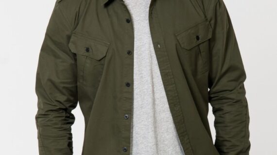 Cotton Parka with Faux