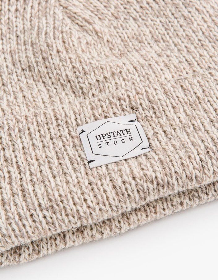 Ragg Wool Beanie Oatmeal - Bild 2
